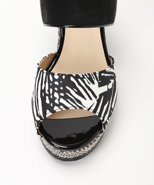 LE TALON（ルタロン）の「9CMハイショクダブルベルトウエッジ◆（サンダル・レディース・ベージュ/グレー/ブラック/イエロー・36.5/35.5/37.5/38）」の6枚目の写真