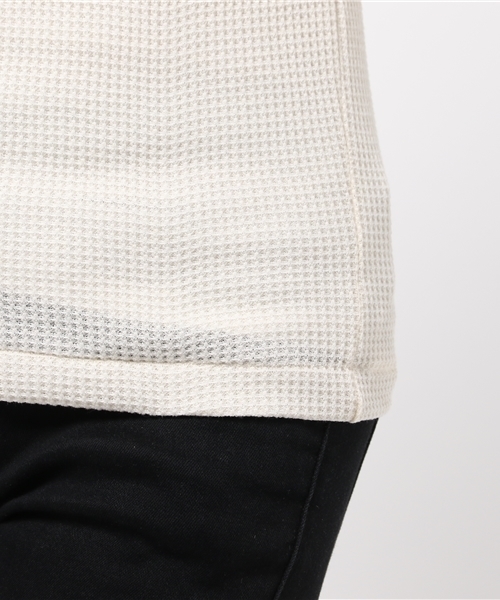 MILLER(ミラー)の「Robert P. miller×AMERICAN RAG CIE 別注サーマルノースリーブトップス(Tシャツ/カットソー・レディース・オフホワイト/グレー/オリーブ・S)」の9枚目の写真