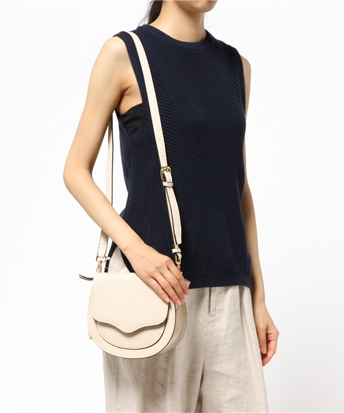 PLAIN CLOTHING(プレーンクロージング)の「タッセルミニショルダーバッグ/ポシェット【PLAIN CLOTHING】(ショルダーバッグ・レディース・ブラック/ホワイト・FREE)」の10枚目の写真