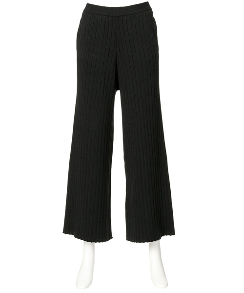 LOVELESS（ラブレス）の「【LOVELESS】WOMENS ワイドリブニットパンツ（その他パンツ・レディース・ブラック/ベージュ/ネイビー・36/34）」の14枚目の写真