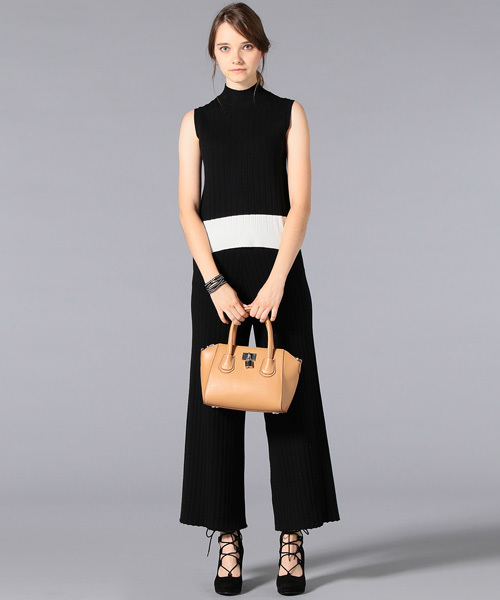 LOVELESS（ラブレス）の「【LOVELESS】WOMENS ワイドリブニットパンツ（その他パンツ・レディース・ブラック/ベージュ/ネイビー・36/34）」の13枚目の写真