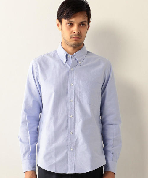 UNITED ARROWS（ユナイテッドアローズ）の「USBS オックス ボタンダウン シャツ（シャツ/ブラウス・メンズ・ホワイト/ライトブルー・MEDIUM/SMALL/LARGE/X-SMALL/XX-LARGE/X-LARGE）」の11枚目の写真