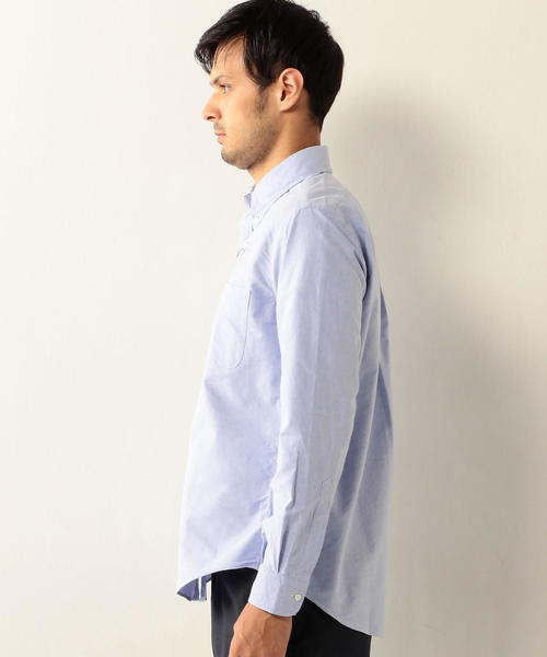 UNITED ARROWS（ユナイテッドアローズ）の「USBS オックス ボタンダウン シャツ（シャツ/ブラウス・メンズ・ホワイト/ライトブルー・MEDIUM/SMALL/LARGE/X-SMALL/XX-LARGE/X-LARGE）」の12枚目の写真