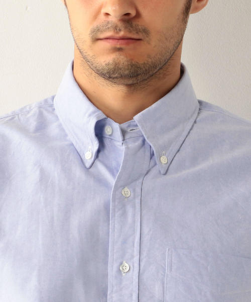 UNITED ARROWS（ユナイテッドアローズ）の「USBS オックス ボタンダウン シャツ（シャツ/ブラウス・メンズ・ホワイト/ライトブルー・MEDIUM/SMALL/LARGE/X-SMALL/XX-LARGE/X-LARGE）」の14枚目の写真