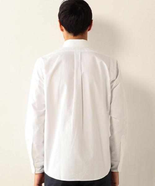 UNITED ARROWS（ユナイテッドアローズ）の「USBS オックス ボタンダウン シャツ（シャツ/ブラウス・メンズ・ホワイト/ライトブルー・MEDIUM/SMALL/LARGE/X-SMALL/XX-LARGE/X-LARGE）」の9枚目の写真