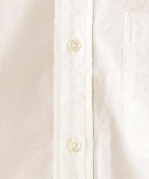 UNITED ARROWS（ユナイテッドアローズ）の「USBS オックス ボタンダウン シャツ（シャツ/ブラウス・メンズ・ホワイト/ライトブルー・MEDIUM/SMALL/LARGE/X-SMALL/XX-LARGE/X-LARGE）」の10枚目の写真