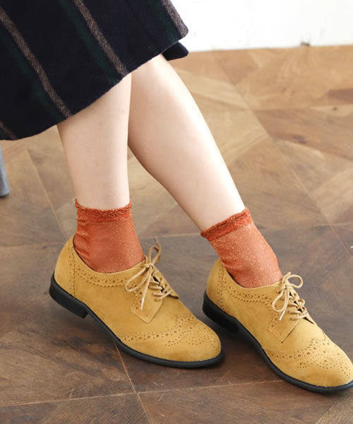 SESTO（セスト）の「マニッシュレースアップシューズ（ドレスシューズ・レディース・ブラック/ライトベージュ/ホワイト/ボルドー/ブラック×ホワイト/シルバー/ネイビー/ブラウン/ブラック系その他/ダークブラウン/ブラウン系その他/マスタード・LL/L/3L/S/M）」の11枚目の写真