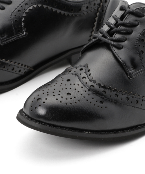 SESTO（セスト）の「マニッシュレースアップシューズ（ドレスシューズ・レディース・ブラック/ライトベージュ/ホワイト/ボルドー/ブラック×ホワイト/シルバー/ネイビー/ブラウン/ブラック系その他/ダークブラウン/ブラウン系その他/マスタード・LL/L/3L/S/M）」の22枚目の写真