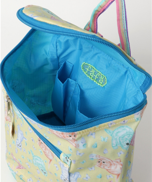 fafa（フェフェ）の「PEG | ベビーリュック（バックパック/リュック・キッズ・アイボリー/サックスブルー/ブルー系その他/ラベンダー・FREE）」の11枚目の写真