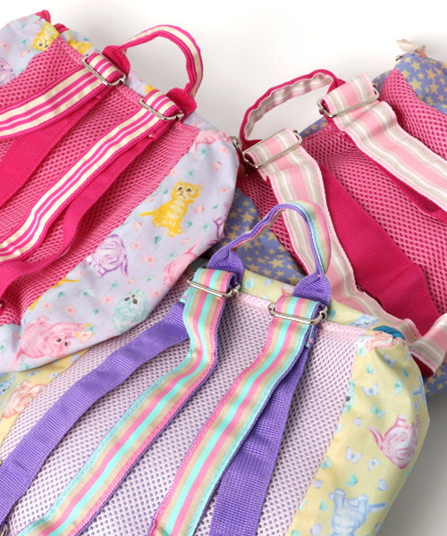 fafa（フェフェ）の「PEG | ベビーリュック（バックパック/リュック・キッズ・アイボリー/サックスブルー/ブルー系その他/ラベンダー・FREE）」の12枚目の写真