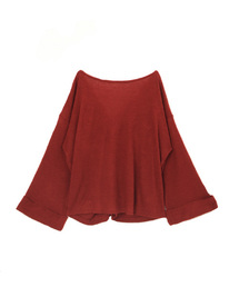 Luz Llena (philter) | バッククロス・リブ編みニットソートップス(Tシャツ/カットソー)