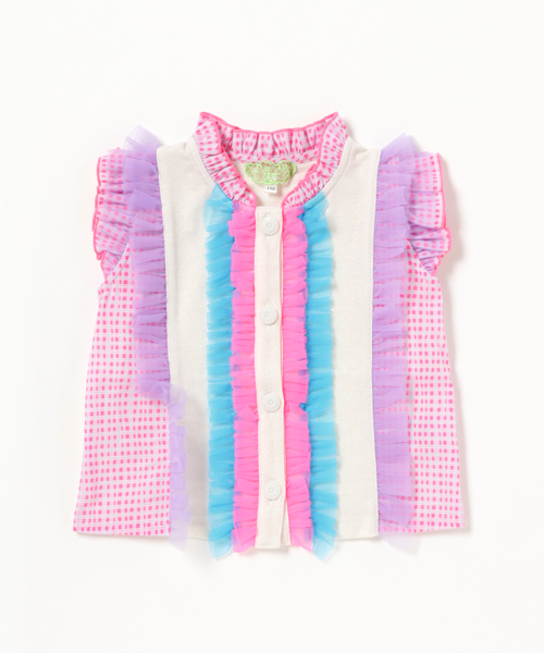 fafa(フェフェ)の「SINEAD I トップス(シャツ/ブラウス・キッズ・シャンパン・130/120/140/110)」の1枚目の写真
