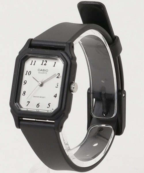 CASIO(カシオ)の「CASIO カシオ/ アナログ スクエアフェイス 日本製クォーツ 日常生活防水 腕時計 //// LQスクエアシリーズ(アナログ腕時計・メンズ・ブラック×ブラック/ブラック×ブルー/ブラック×シルバー/ブラック×ゴールド/ブラック×ホワイト/ブラック系その他/ブラック系その他2/ブラック・FREE)」の3枚目の写真