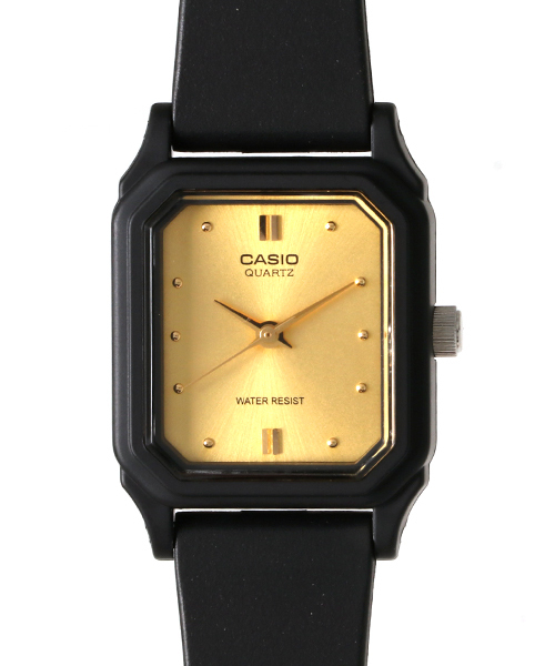 CASIO(カシオ)の「CASIO カシオ/ アナログ スクエアフェイス 日本製クォーツ 日常生活防水 腕時計 //// LQスクエアシリーズ(アナログ腕時計・メンズ・ブラック×ブラック/ブラック×ブルー/ブラック×シルバー/ブラック×ゴールド/ブラック×ホワイト/ブラック系その他/ブラック系その他2/ブラック・FREE)」の7枚目の写真