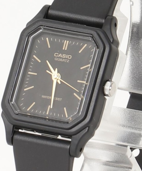 CASIO(カシオ)の「CASIO カシオ/ アナログ スクエアフェイス 日本製クォーツ 日常生活防水 腕時計 //// LQスクエアシリーズ(アナログ腕時計・メンズ・ブラック×ブラック/ブラック×ブルー/ブラック×シルバー/ブラック×ゴールド/ブラック×ホワイト/ブラック系その他/ブラック系その他2/ブラック・FREE)」の20枚目の写真