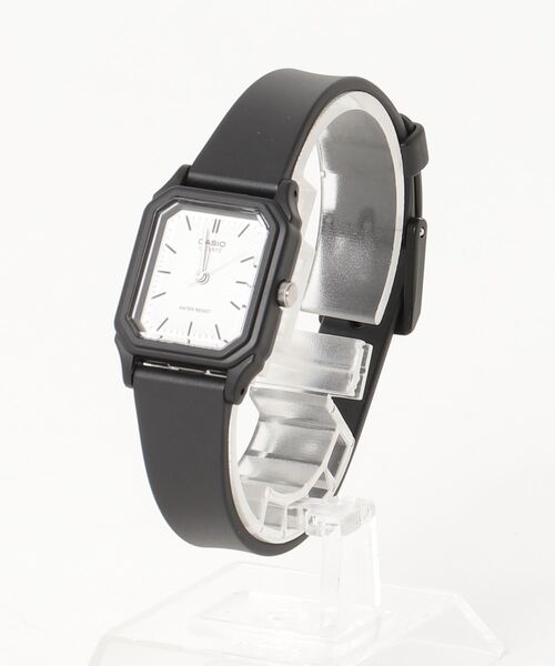 CASIO(カシオ)の「CASIO カシオ/ アナログ スクエアフェイス 日本製クォーツ 日常生活防水 腕時計 //// LQスクエアシリーズ(アナログ腕時計・メンズ・ブラック×ブラック/ブラック×ブルー/ブラック×シルバー/ブラック×ゴールド/ブラック×ホワイト/ブラック系その他/ブラック系その他2/ブラック・FREE)」の22枚目の写真