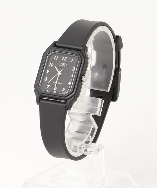 CASIO(カシオ)の「CASIO カシオ/ アナログ スクエアフェイス 日本製クォーツ 日常生活防水 腕時計 //// LQスクエアシリーズ(アナログ腕時計・メンズ・ブラック×ブラック/ブラック×ブルー/ブラック×シルバー/ブラック×ゴールド/ブラック×ホワイト/ブラック系その他/ブラック系その他2/ブラック・FREE)」の9枚目の写真