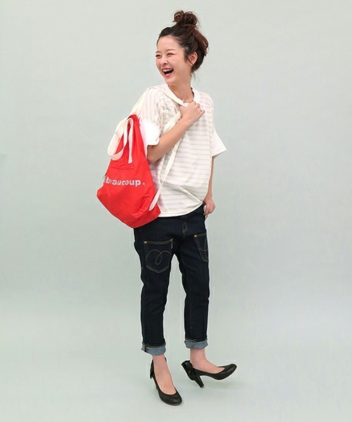 mercibeaucoup,（メルシーボークー）の「B：うしろまえデニム（デニム