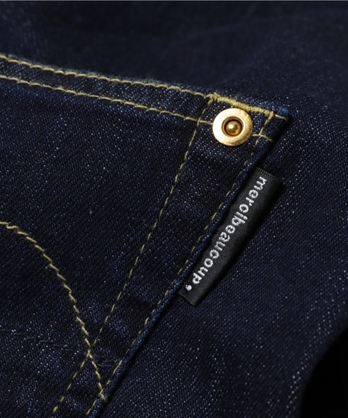 mercibeaucoup,（メルシーボークー）の「Ｂ：うしろまえデニム（デニムパンツ・レディース・ブルー/ネイビー・0/01/02）」の12枚目の写真