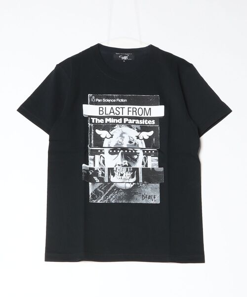 Sync.(スィンク)の「Sync.【D*FACE】TEE "MIND PARASITES"(Tシャツ/カットソー・メンズ・ブラック/ホワイト・SMALL/X-LARGE/MEDIUM/LARGE)」の2枚目の写真