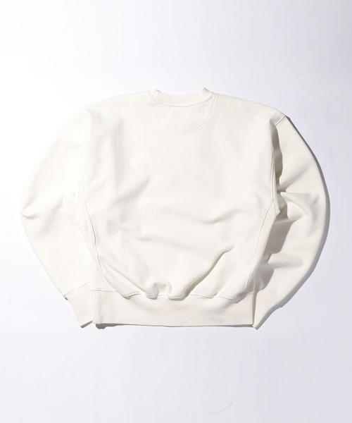 Guess（ゲス）の「＜GUESS Originals＞ LOGO SWEAT CN/スウェット◆（スウェット・メンズ・ホワイト/ブラック・LARGE/MEDIUM/SMALL）」の8枚目の写真