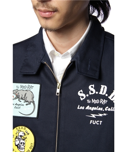 BEAMS（ビームス）の「FUCT / SSDD THE MAD RAT UTILITY JACKET