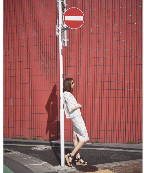 MYSELF ABAHOUSE（マイセルフアバハウス）の「レースブラウス | インナー付（シャツ/ブラウス・レディース・オフホワイト/ブラック・FREE）」の7枚目の写真