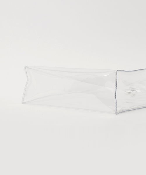 WEGO(ウィゴー)の「WEGO/クリアハンドルトートバッグ(トートバッグ・レディース・ホワイト系その他・FREE)」の4枚目の写真