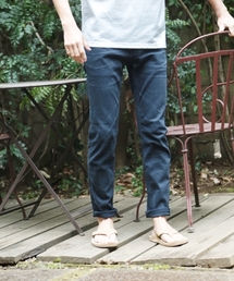 BAYFLOW | BAYFLOW／ハイパーストレッチオーバーダイスリムデニム　18SS(デニムパンツ)