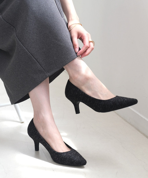 AmiAmi(アミアミ)の「走れるパンプス/美脚ポインテッドトゥ6㎝ヒールパンプス(パンプス・レディース・パープル/ネイビー/ブラック/カーキ/ベージュ系その他/ブラック系その他/チェック/レッド/グレー/レオパード/イエロー/ブラック系その他2/パイソン/ベージュ系その他2/ピンク/グレイッシュベージュ/ホワイト×シルバー/ベージュ系その他3/ピンクベージュ/ブルー系その他/グリーン系その他/キャメル/ダークオレンジ/アイボリー/ブラック系その他3/オリーブ/マルチ/モカ/ホワイト系その他/ブラック系その他4/ベージュ系その他4/ライトカーキ/ベージュ系その他5/ダークグレー/ライトグレー/グレー系その他/ブラック系その他5/ブラウン/ベージュ系その他6/シルバー/ホワイト系その他2/パープル系その他/バーガンディー/グリーン系その他2/ブラウン系その他・35/38/39/36/34/37)」の11枚目の写真