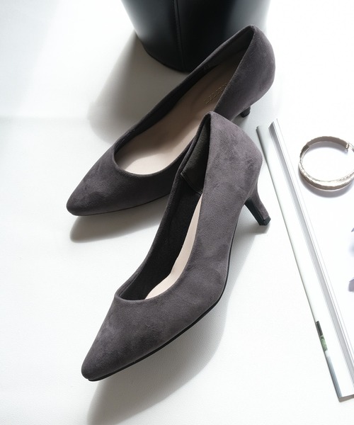 AmiAmi(アミアミ)の「走れるパンプス/美脚ポインテッドトゥ6㎝ヒールパンプス(パンプス・レディース・パープル/ネイビー/ブラック/カーキ/ベージュ系その他/ブラック系その他/チェック/レッド/グレー/レオパード/イエロー/ブラック系その他2/パイソン/ベージュ系その他2/ピンク/グレイッシュベージュ/ホワイト×シルバー/ベージュ系その他3/ピンクベージュ/ブルー系その他/グリーン系その他/キャメル/ダークオレンジ/アイボリー/ブラック系その他3/オリーブ/マルチ/モカ/ホワイト系その他/ブラック系その他4/ベージュ系その他4/ライトカーキ/ベージュ系その他5/ダークグレー/ライトグレー/グレー系その他/ブラック系その他5/ブラウン/ベージュ系その他6/シルバー/ホワイト系その他2/パープル系その他/バーガンディー/グリーン系その他2/ブラウン系その他・35/38/39/36/34/37)」の13枚目の写真