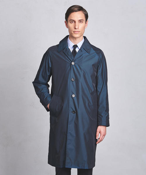 SOVEREIGN バルカラーコート 美品 SOVEREIGN＞ツイル ラグラン バルカラーコート