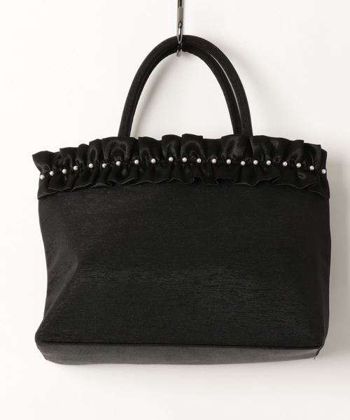 form forma（フォルムフォルマ）の「トート型フォーマルバッグ（トートバッグ・レディース・ブラック/ベージュ・ONE SIZE）」の5枚目の写真