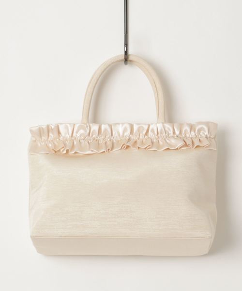 form forma（フォルムフォルマ）の「トート型フォーマルバッグ（トートバッグ・レディース・ブラック/ベージュ・ONE SIZE）」の2枚目の写真