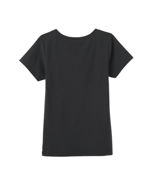 adidas neo(アディダスネオ)の「【adidas neo】ロゴ入り半袖Tシャツ(Tシャツ/カットソー・レディース・杢グレー/レッド/ホワイト系その他/ブラック系その他/ワインレッド・MEDIUM/LARGE/X-LARGE)」の16枚目の写真