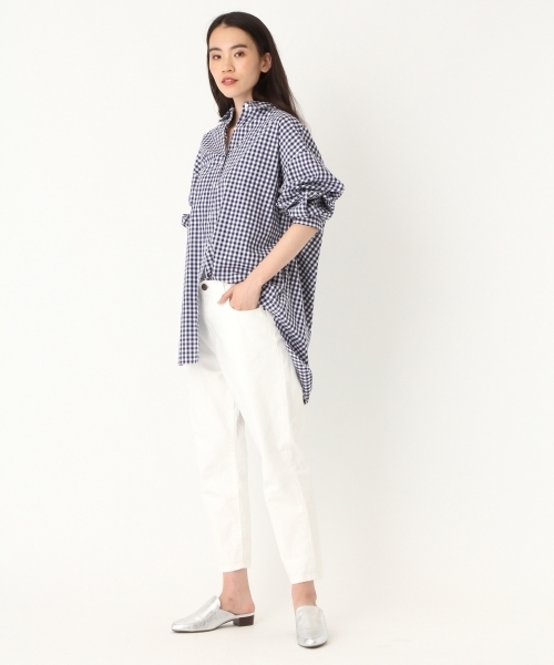 niko and...(ニコアンド)の「オリジナル50ビッグビッグチュニックシャツ【niko and ...】(シャツ/ブラウス・レディース・ダークブルー/ネイビー/パープル/ブラック・MEDIUM/LARGE)」の7枚目の写真