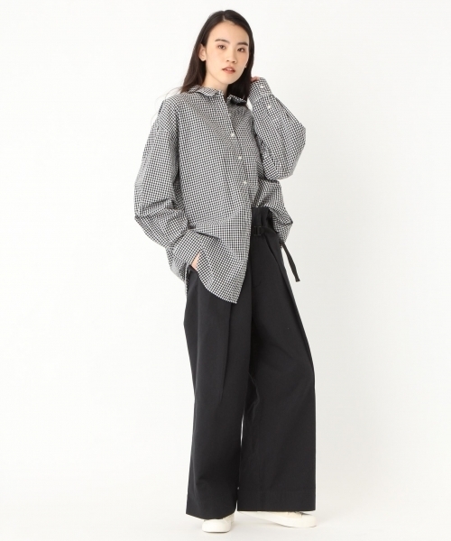 niko and...(ニコアンド)の「オリジナル50ビッグビッグチュニックシャツ【niko and ...】(シャツ/ブラウス・レディース・ダークブルー/ネイビー/パープル/ブラック・MEDIUM/LARGE)」の8枚目の写真