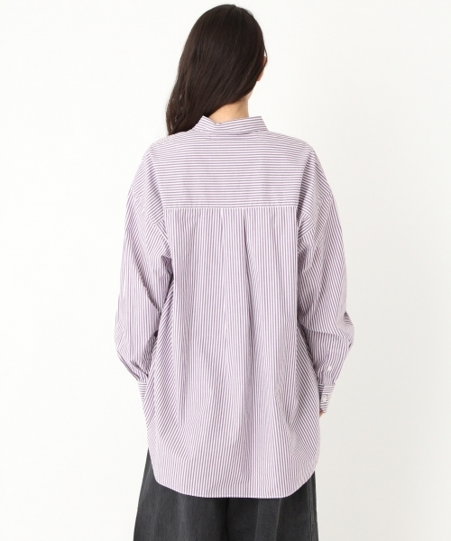 niko and...(ニコアンド)の「オリジナル50ビッグビッグチュニックシャツ【niko and ...】(シャツ/ブラウス・レディース・ダークブルー/ネイビー/パープル/ブラック・MEDIUM/LARGE)」の11枚目の写真