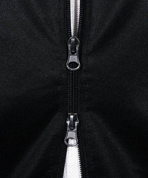 ８(eight)（エイト）の「ライン入り ジャージ ジャケット セットアップ（ジャージ・メンズ・ブラック/ネイビー/ブラック×レッド/ブラック×ブルー・MEDIUM/LARGE/X-LARGE）」の22枚目の写真