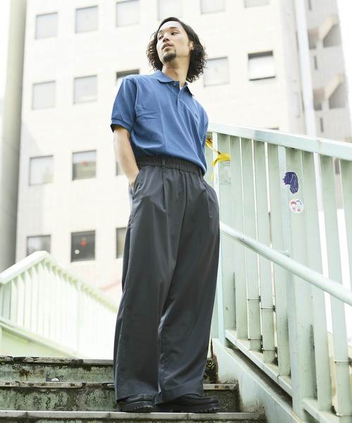 CIAOPANIC（チャオパニック）の「タックワイドパンツ（その他パンツ・メンズ・グリーン/ブラック・FREE）」の2枚目の写真