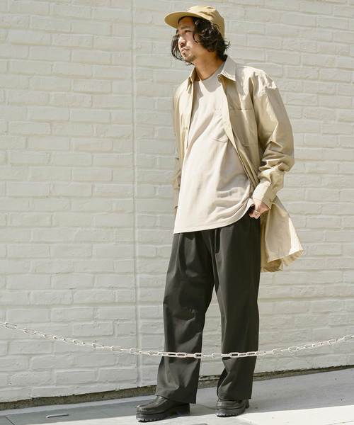 CIAOPANIC（チャオパニック）の「タックワイドパンツ（その他パンツ・メンズ・グリーン/ブラック・FREE）」の13枚目の写真