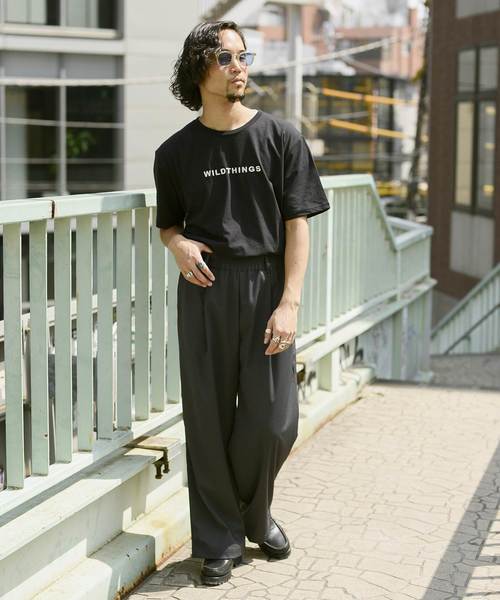 CIAOPANIC（チャオパニック）の「タックワイドパンツ（その他パンツ・メンズ・グリーン/ブラック・FREE）」の12枚目の写真