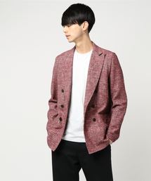 T-JACKET | 《T-JACKET / ティージャケット》サマ－ツイ－ドジャ－ジ－　ダブルブレストジャケット(テーラードジャケット)