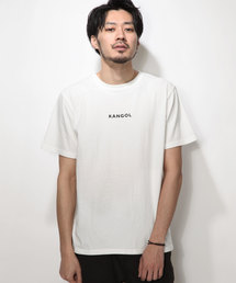【別注・コラボ】ZIP FIVE×KANGOL プリントTee袖モチーフ刺繍
