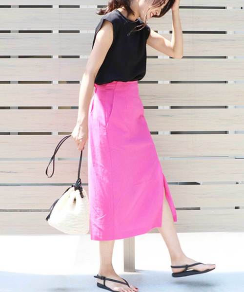 M y u（ミュー）の「ワッフル生地★フレンチスリーブプルオーバー（Tシャツ/カットソー・レディース・ホワイト/ブラック/カーキ・M/L）」の10枚目の写真