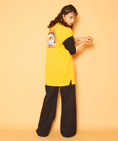 Candy Stripper（キャンディストリッパー）の「PEPE PIZZA POLO ワンピース（ワンピース・レディース・ブラック/イエロー/ネイビー・2）」の5枚目の写真