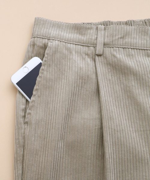 EMMA CLOTHES（エマクローズ）の「5.5Wコーデュロイワイドパンツ（その他パンツ・メンズ・ブラック/ダークブラウン/ライトベージュ/オリーブ・M/L）」の17枚目の写真