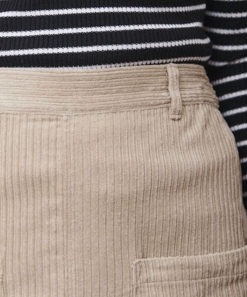 OLIVE des OLIVE（オリーブデオリーブ）の「ランダムコーデュロイ ナロースカート（スカート・レディース・ブラック/ベージュ/レッド/サックスブルー・FREE）」の12枚目の写真