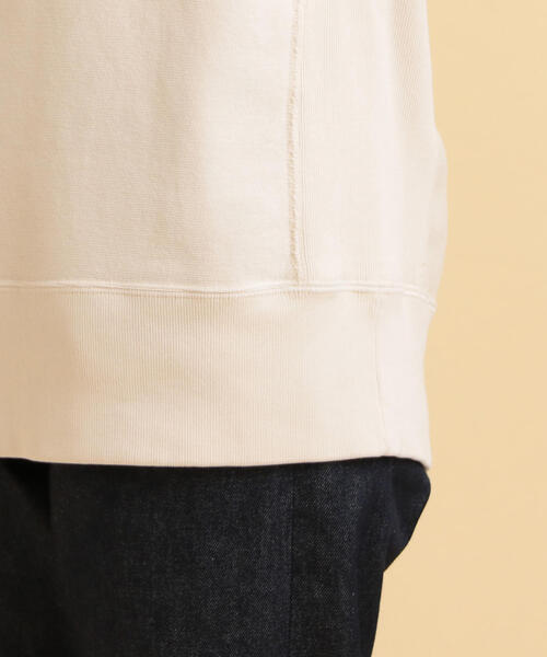 Champion(チャンピオン)の「【別注】<Champion(チャンピオン)>∴リバースウィーブスウェットプルオーバー 2 : о(スウェット・レディース・モカ/オフホワイト/ピンク・MEDIUM)」の15枚目の写真
