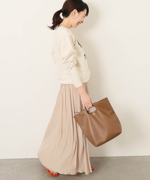 MIXTA（ミクスタ）の「【Mixta/ミクスタ】BODY TIGERC/N L/S SWEAT SET IN： スウェット◆（スウェット・レディース・ホワイト/グレー/キャメル・XS）」の5枚目の写真